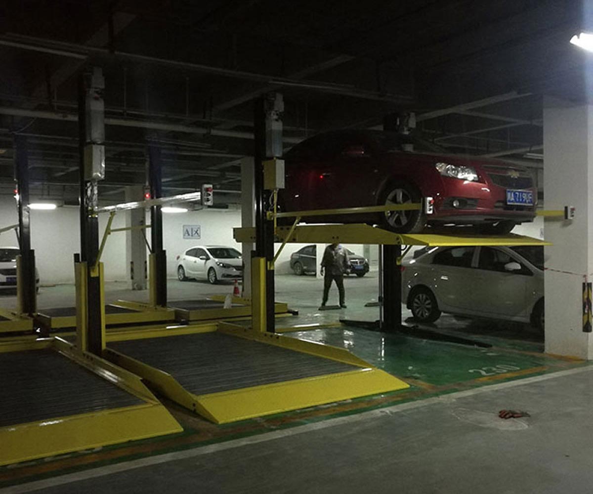 貴州省兩層升降平移立體車位租用